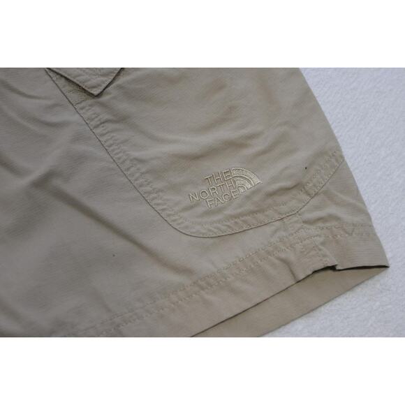 The North Face Cargo Shorts Nylon Beige Fishing Hiking Mens Size 34 - Picture 2 of 8